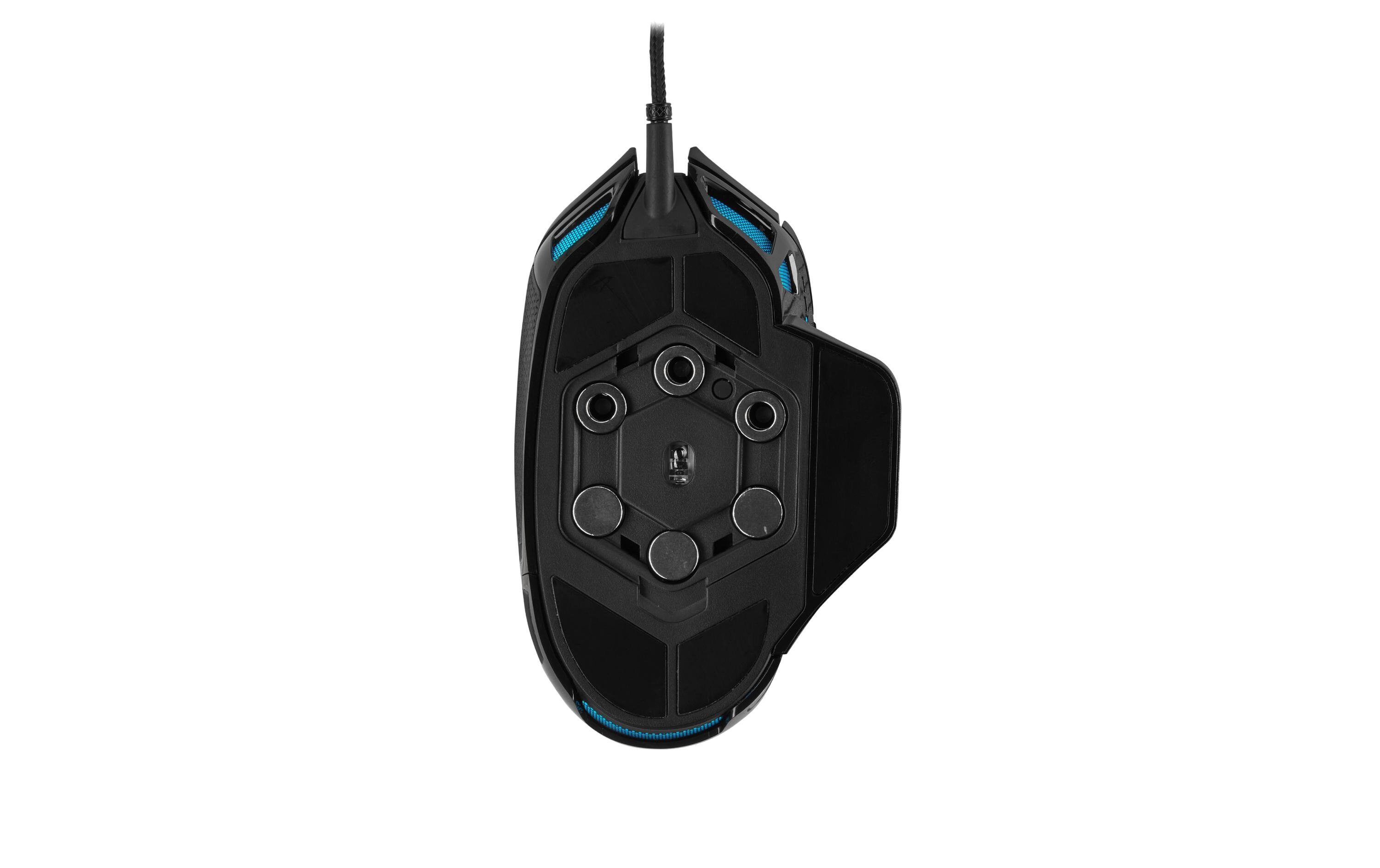Gaming-Maus Nightsword RGB Performance iCUEAnpassbare FPS/MOBA-Gaming-Maus