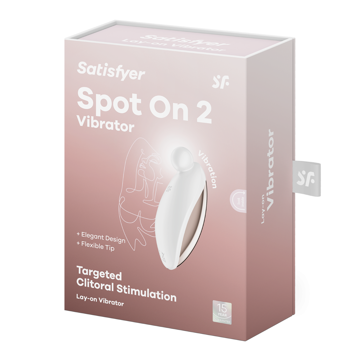 Spot On 2 Auflege Vibrator (4061504044316) - Weiss
