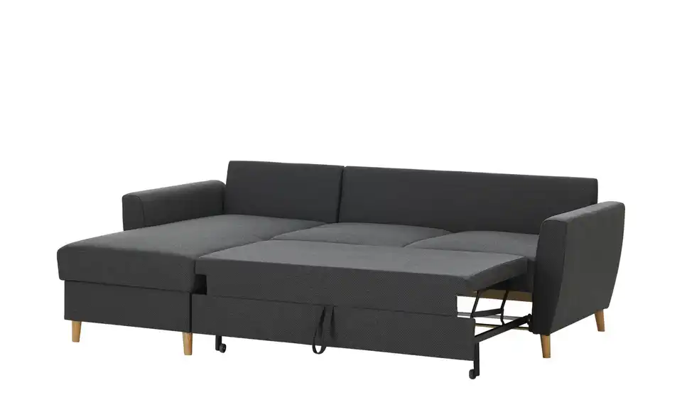 Ecksofa Carla Anthrazit links