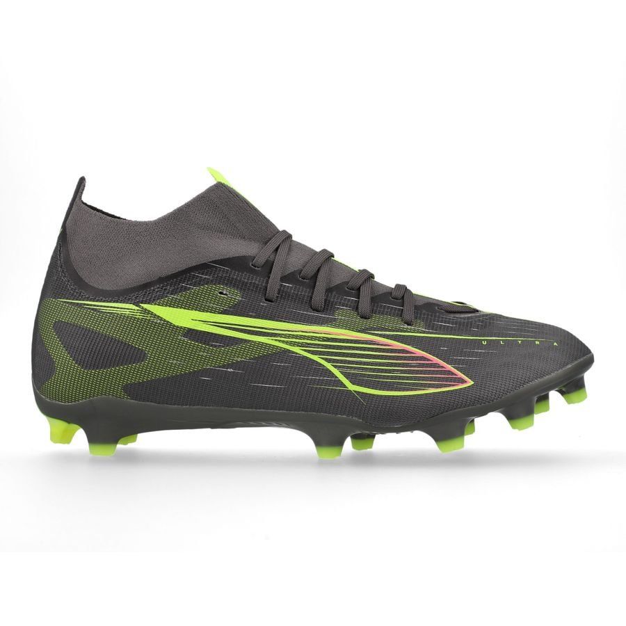 PUMA Ultra 5 Match   FG/AG Audacity - Matte Aged Silver/Jaune/Argenté Femme