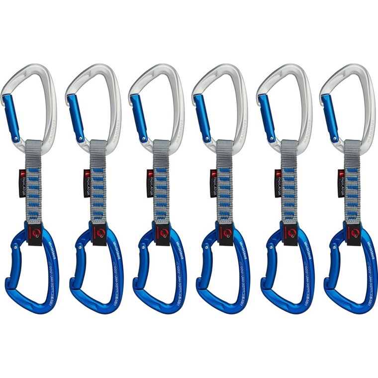 Mammut Crag Keylock 10 cm Indicator 6-Pack Quickdraws