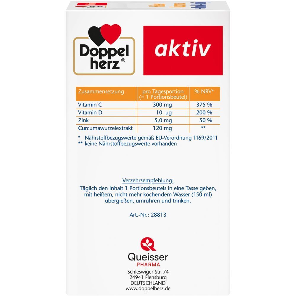 Doppelherz® Heißer Curcuma + Manuka-Honig