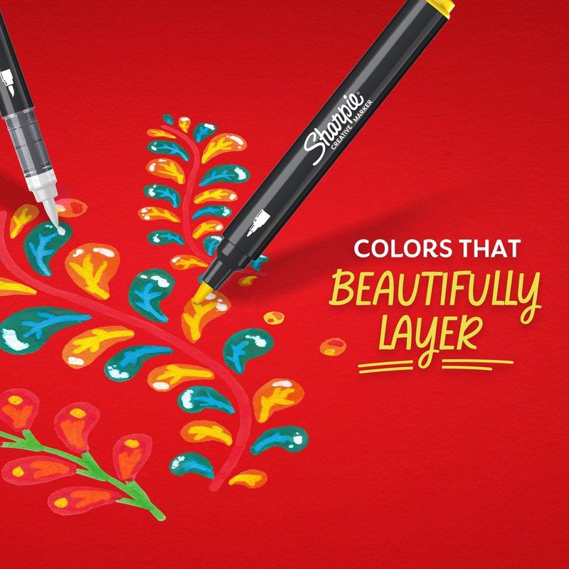Sharpie - Creative Marker - Verfmarker - Diverse Kleuren - 12 Stuks