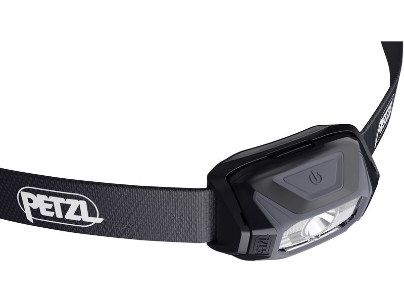Petzl Stirnlampe Tikkina Schwarz, 300 lm Einfach zu bedienende Kompakt-Kopflampe