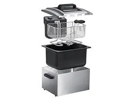 Steba DF 300 - Fritureapparat - 5 liter - 3 kW - rustfrit stål