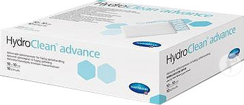 Hartmann HydroClean Advance Pansement 10x10cm Pièces 10