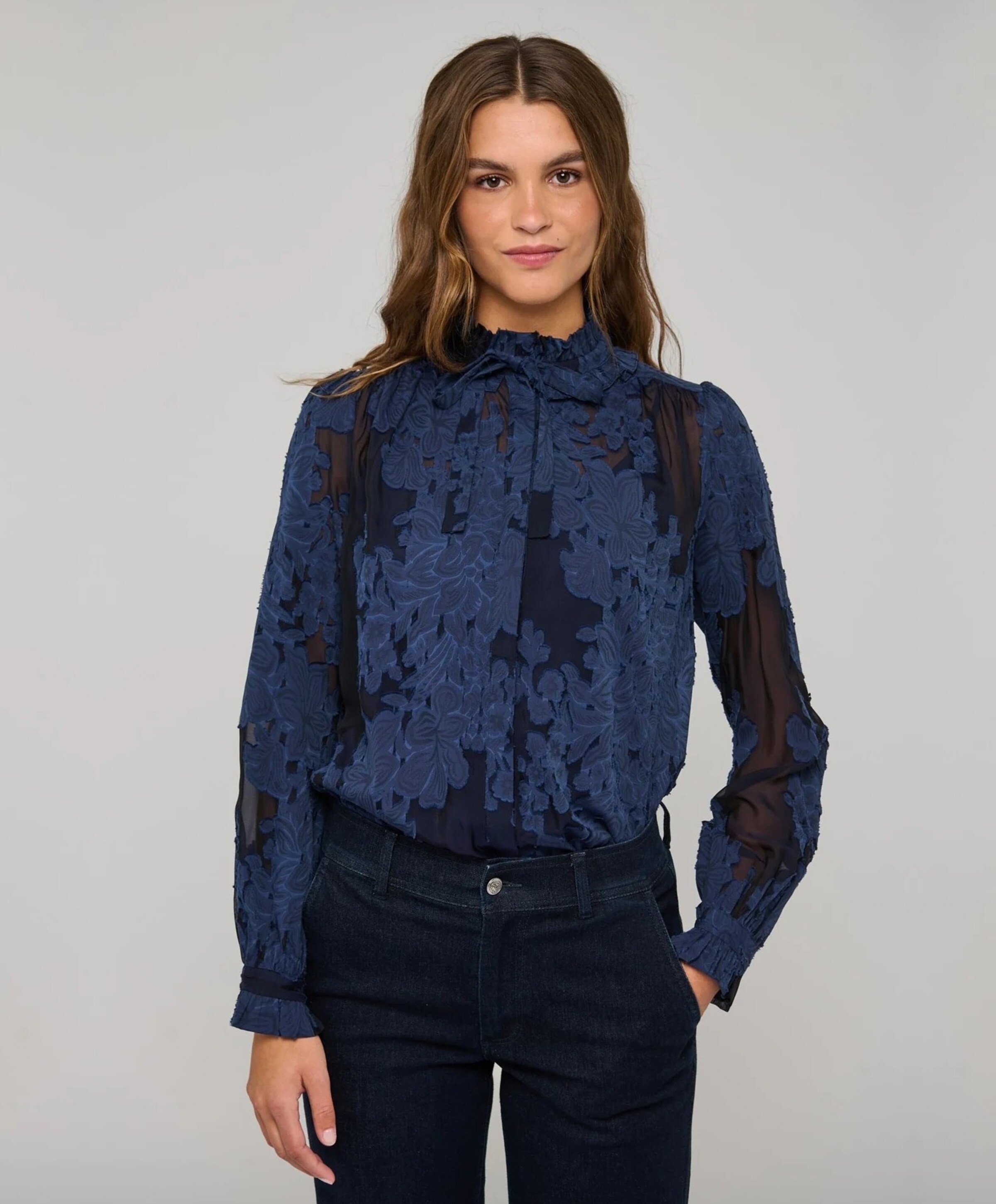 Dea Kudibal Dames blouse blauw