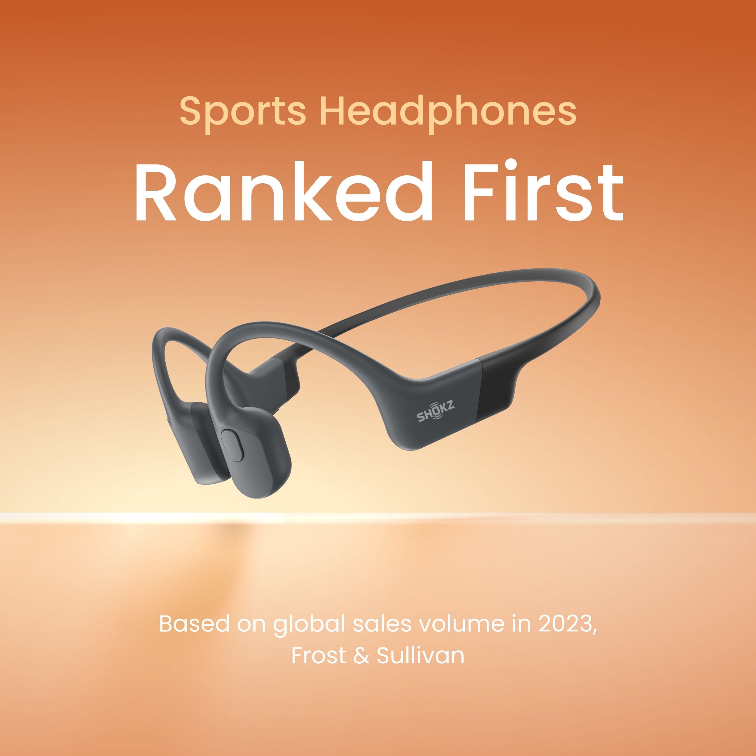 Shokz OpenRun Trådløse hodetelefoner USB-C