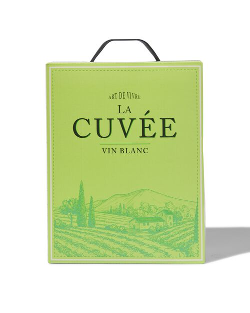 La Cuvée cubi blanc 3L