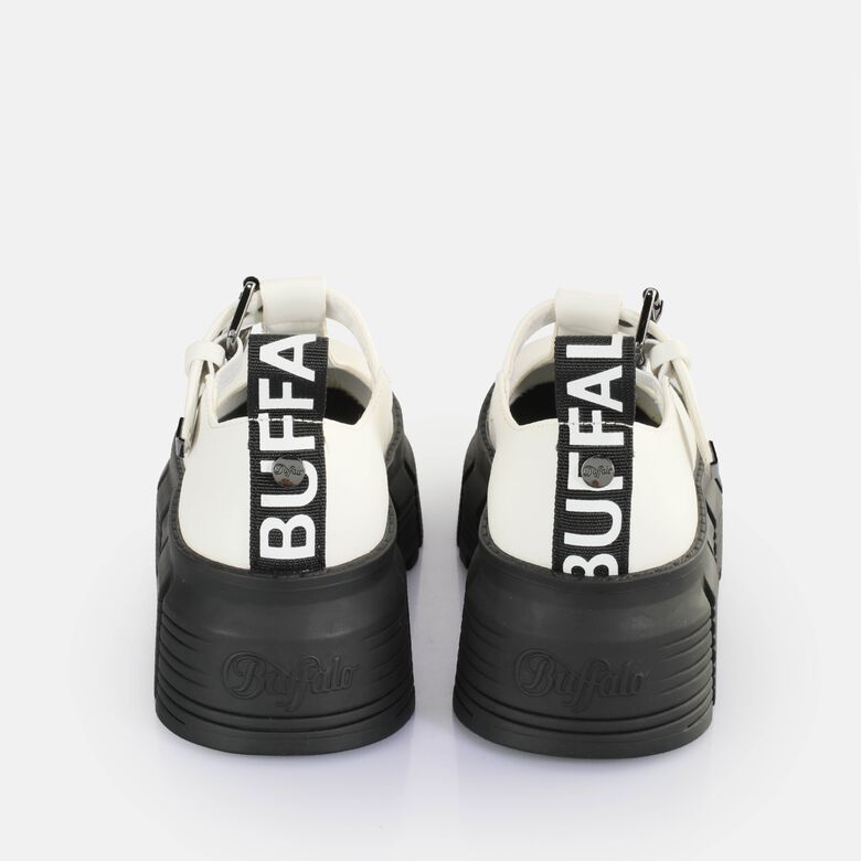 Ava Mary Chaussures basses véganes, blanc
