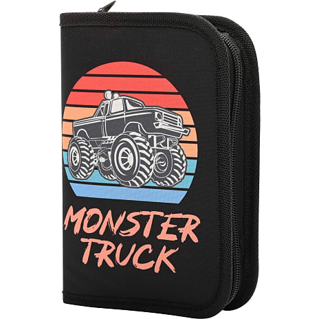 Danpen penalhus med indhold - monstertruck