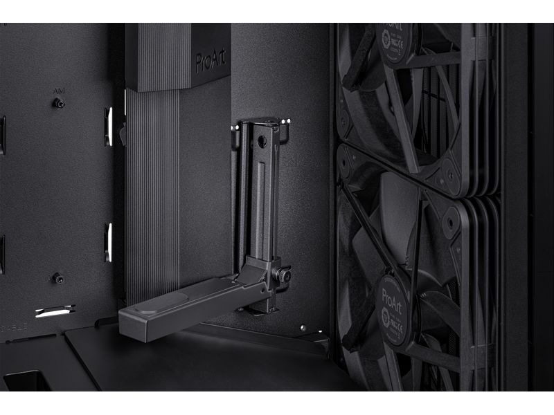 ASUS PC-Gehäuse ProArt PA602 Schwarz Midi-Tower E-ATX mit Gehäuse mit Seitenfenster