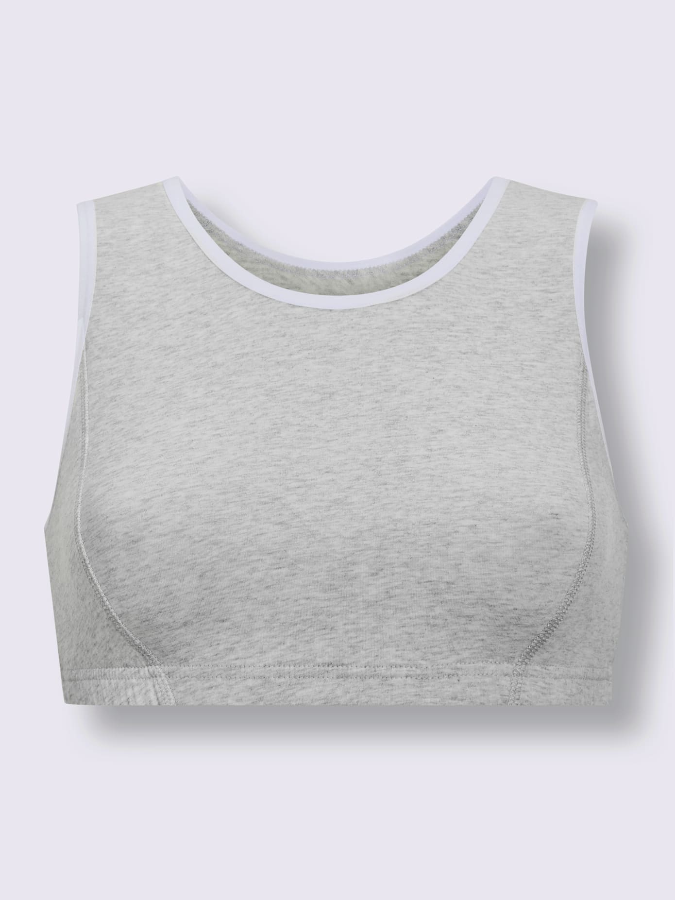 Bustier jersey fin