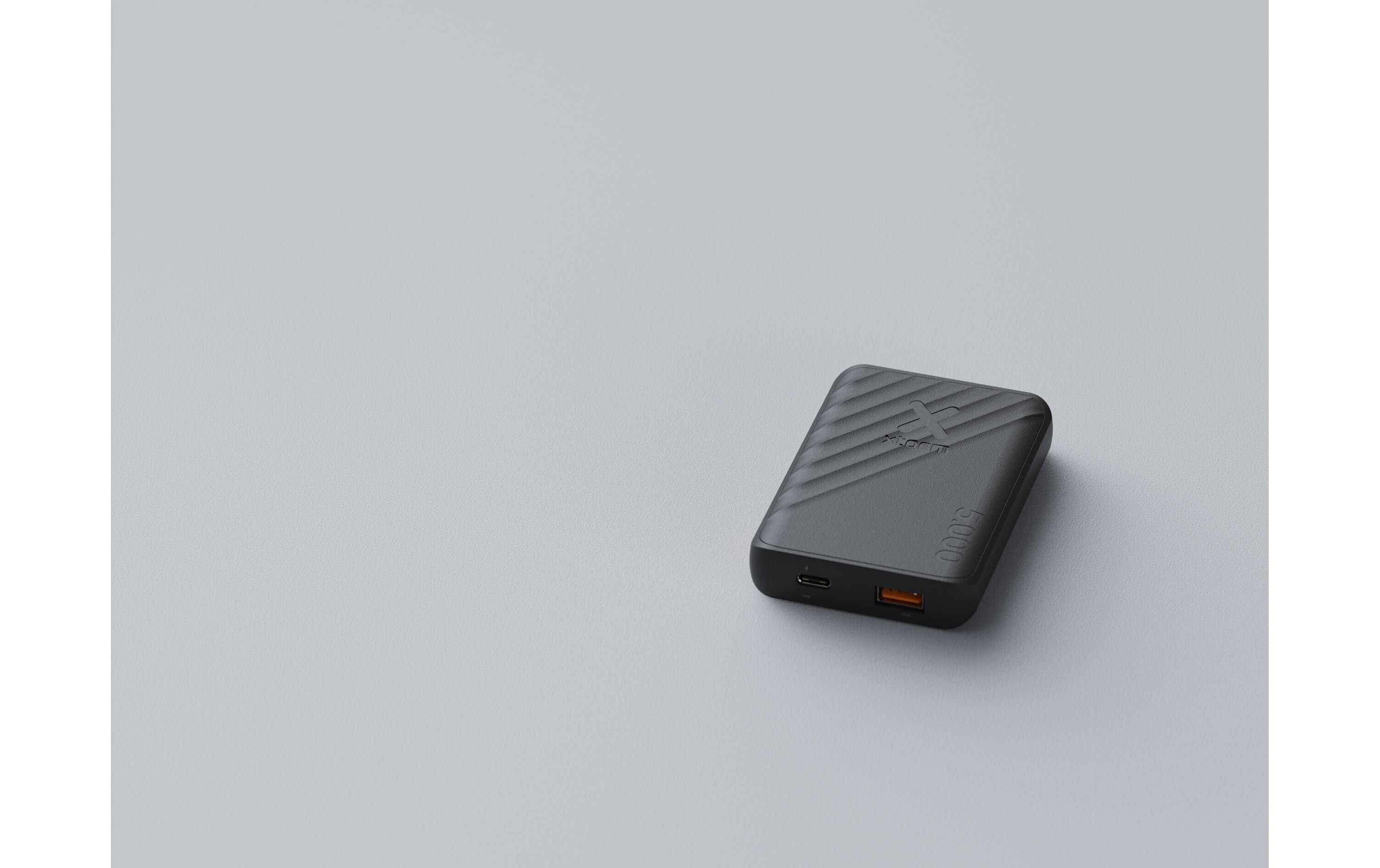 Powerbank Go2 5000 mAhSchlanke 2-Port-Powerbank mit FastCharge