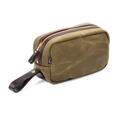 Croots Washbag, Oliv