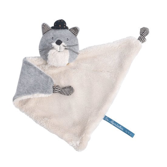 Les Moustaches doudou chat    Fernand        de               Moulin Roty