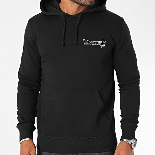 Sweat Capuche Back Goku Noir