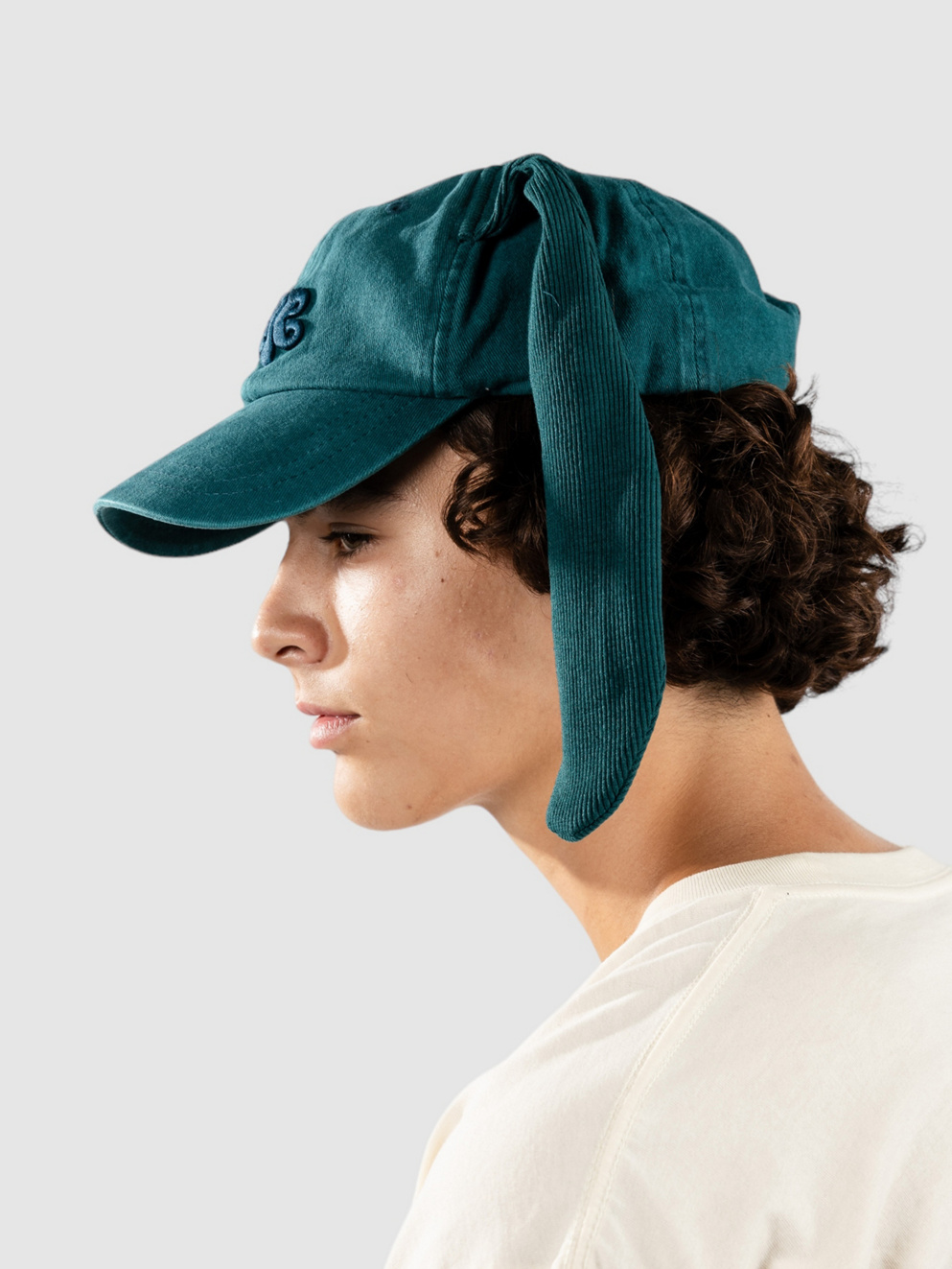 A.LAB Rabbit Season Dad Hat Cap turquoise/aqua