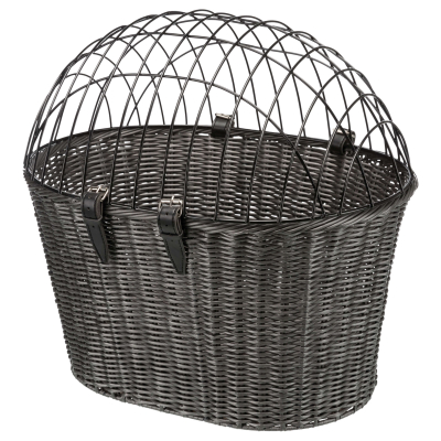 Trixie Fahrradkorb Lenkerkorb für Hunde 44x34x41cm anthrazit