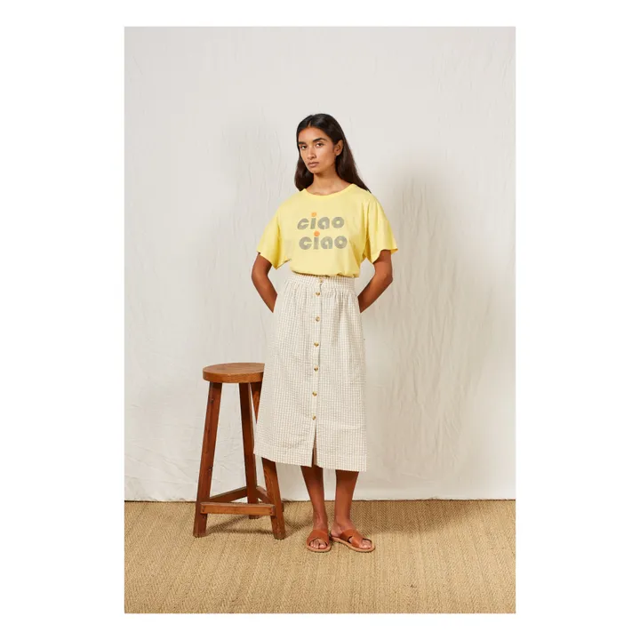 a.p T-shirt Fantille Coton Bio | Jaune citron