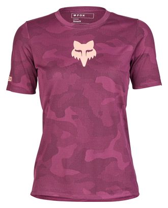 Maillot Manches Courtes Fox Ranger TruDri™ Femme Bordeaux
