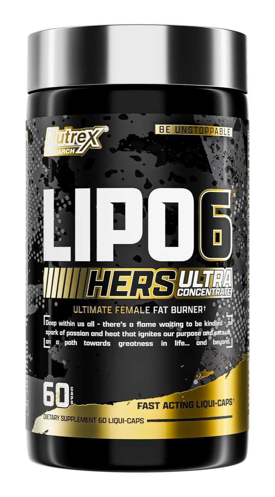 Nutrex Research Lipo 6 Black Her Ultra Concentrado 60 cápsulas