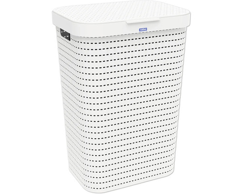 Rotho Country 55 l witte mat wasmand 1032701100WS