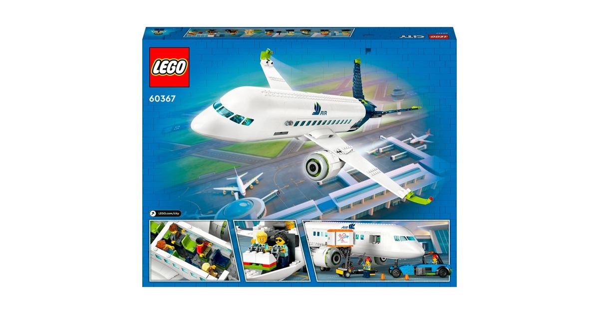 LEGOCity - Passagiersvliegtuig Constructiespeelgoed  (60367)