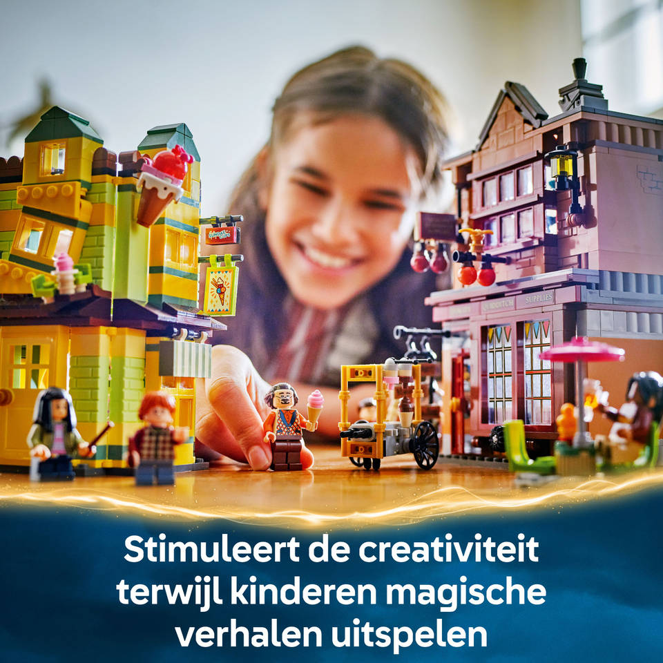LEGO Harry Potter Zwik & Zwachtels Zwerkbalpaleis en IJssalon 76452