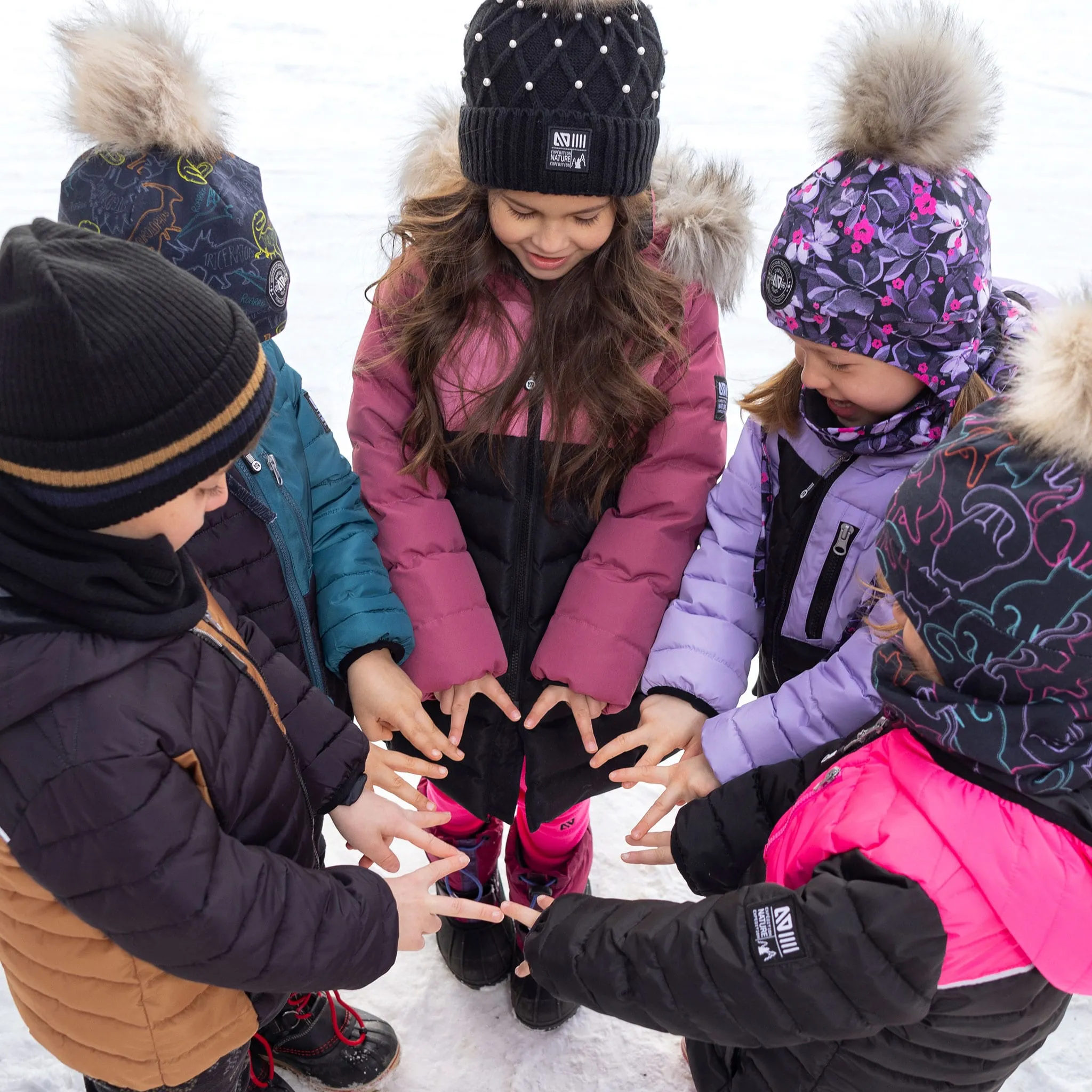 Nanö Tuque Tricot Noir 2-6ans