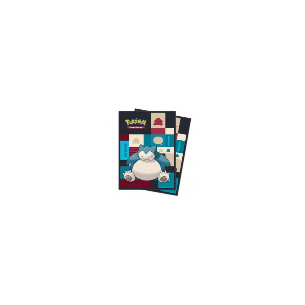 Pokémon - Ronflex - 65 Protège Cartes
