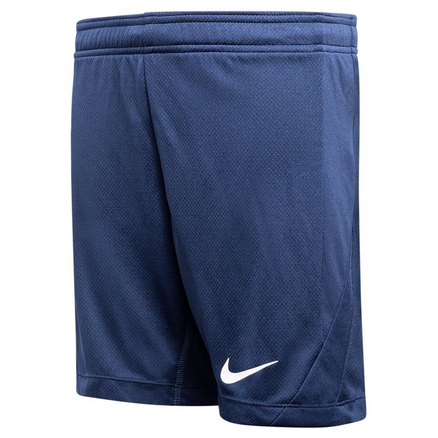 Nike Short d'Entraînement Dri-FIT Strike 24 - Bleu Foncé/Blanc Enfant