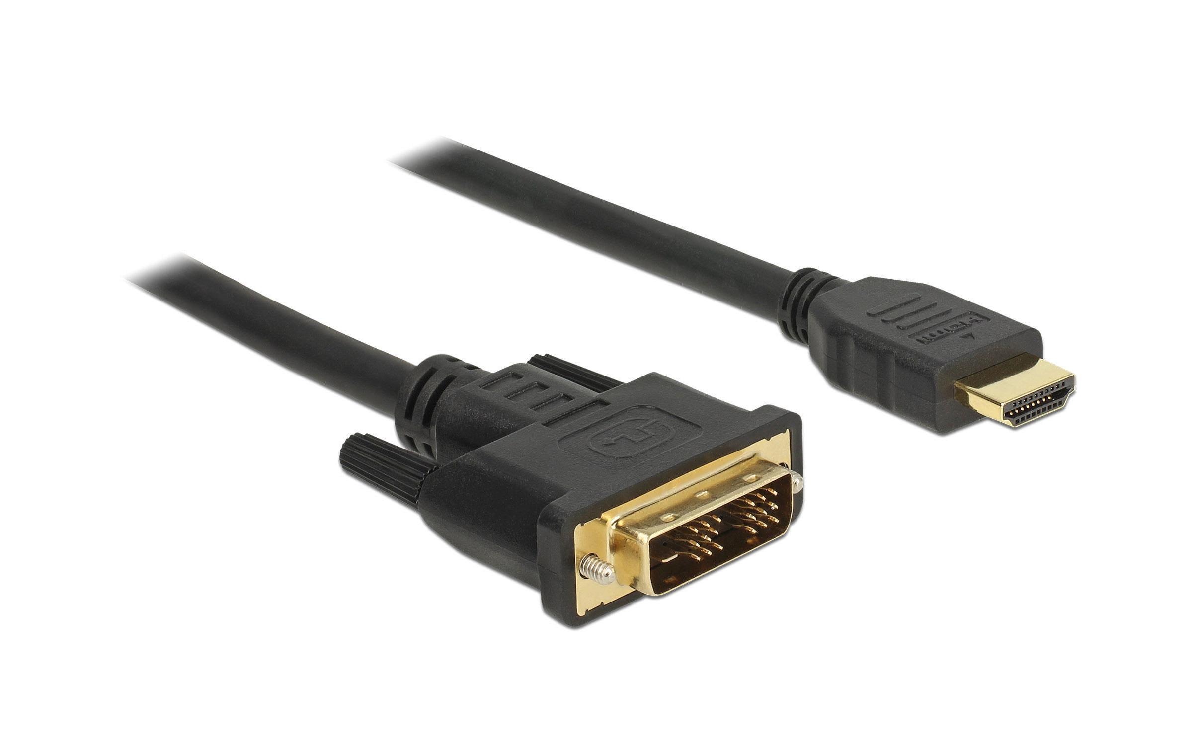 Kabel DVI-D – HDMI Typ A, 0.5 mVideo-Kabel