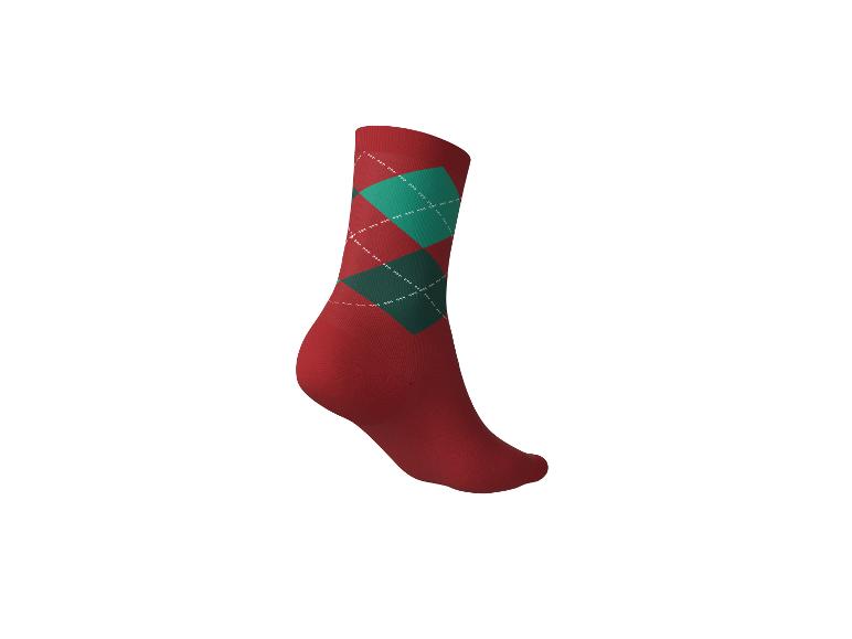 3 Paar dames kerstsokken