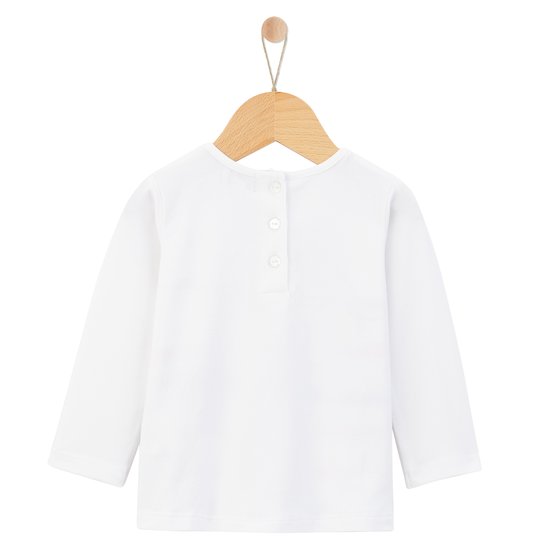 T-shirt Ml Santa Cruz   Blanc        de               Nano & nanette