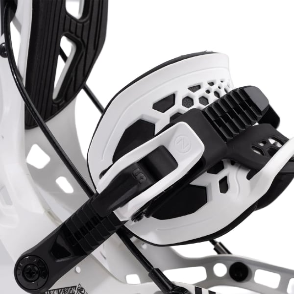 Fixation snowboard NIDECKER FLOW NX2 HYBRID WHITE