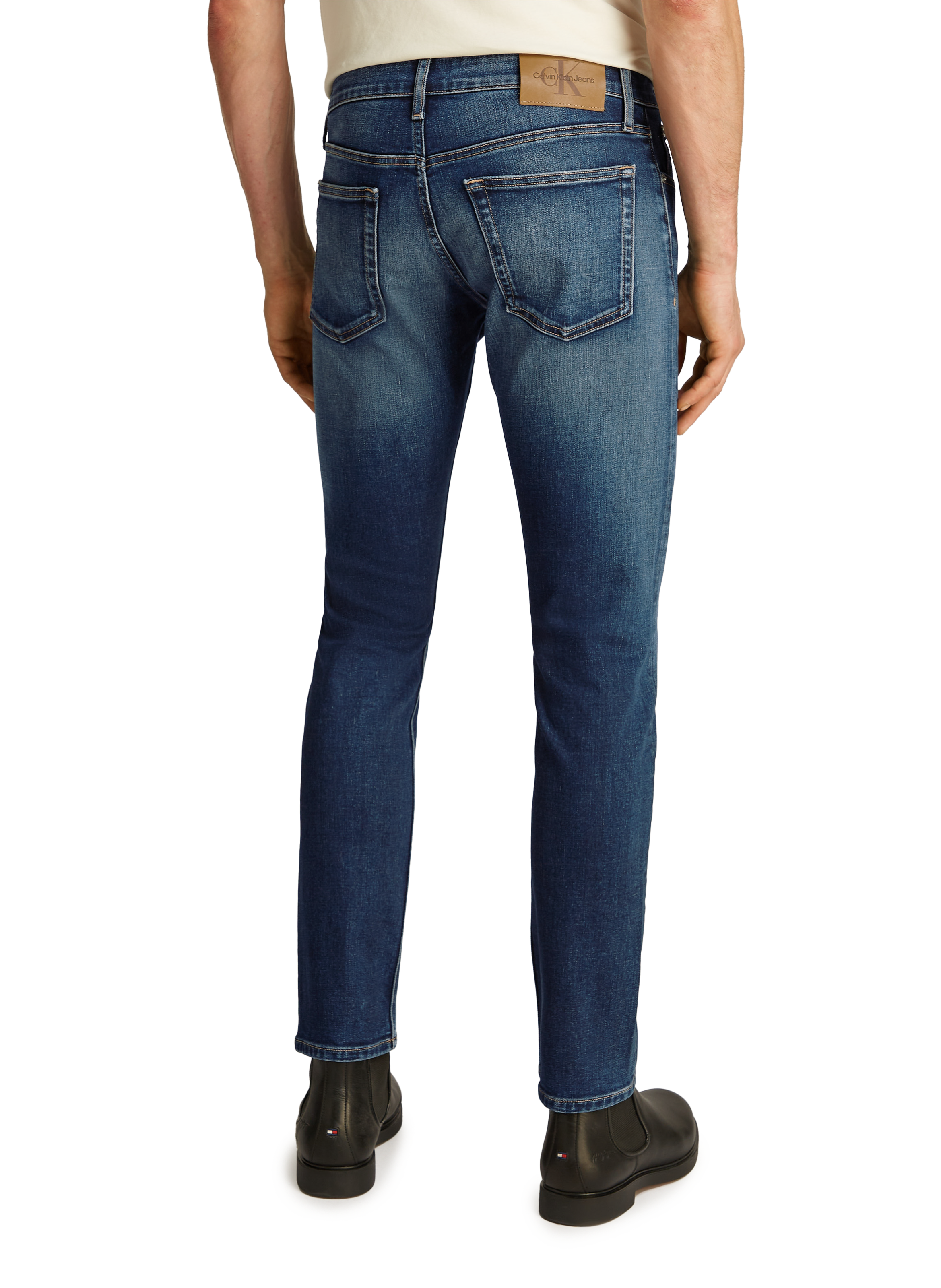 CALVIN KLEIN Jean slim - Bleu