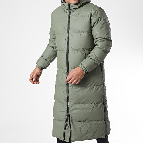 Doudoune Capuche Vert Kaki