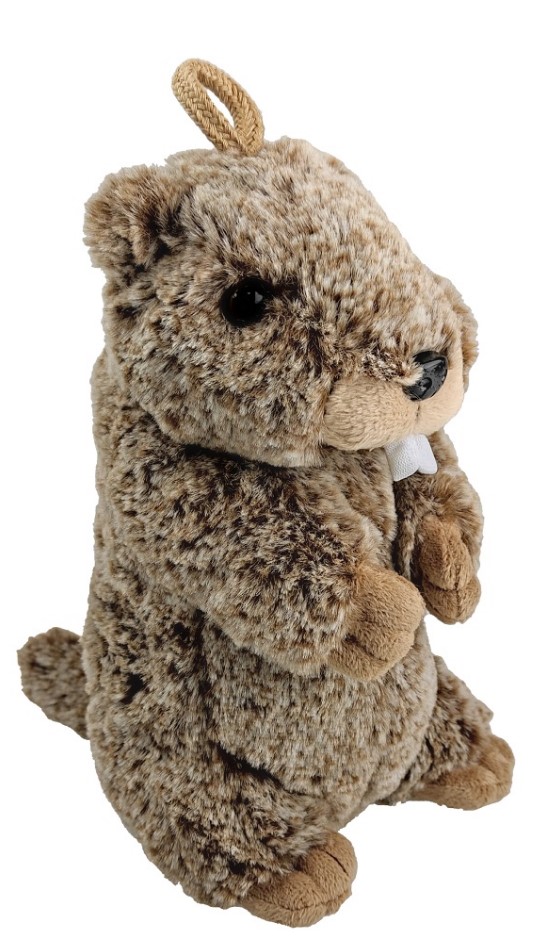 Plüsch Murmeltier stehend 16 CM braun