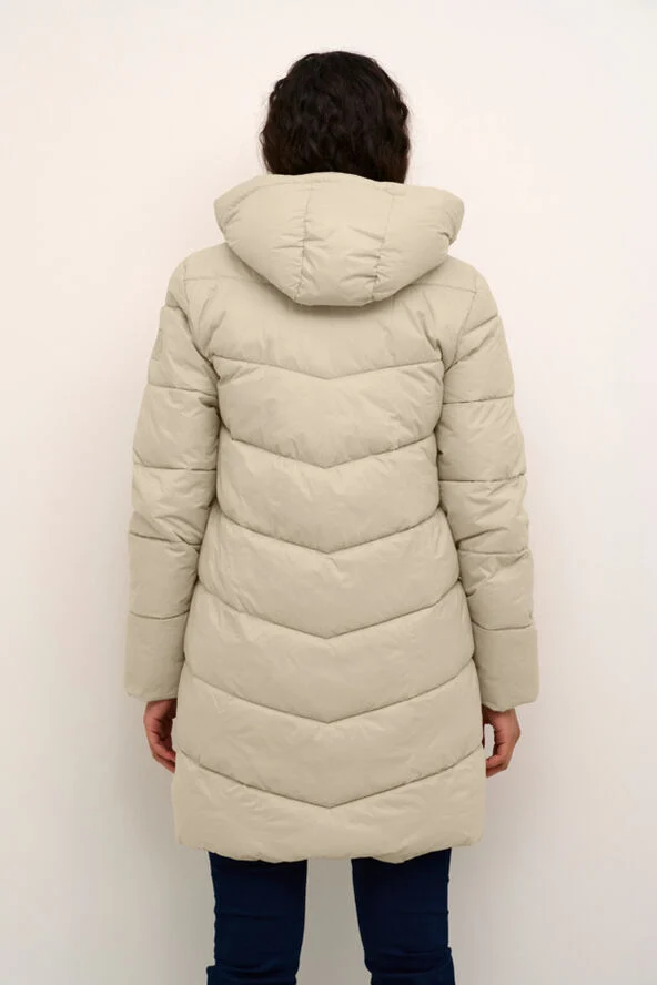 Kaffe KAsusanne Coat Feather gray