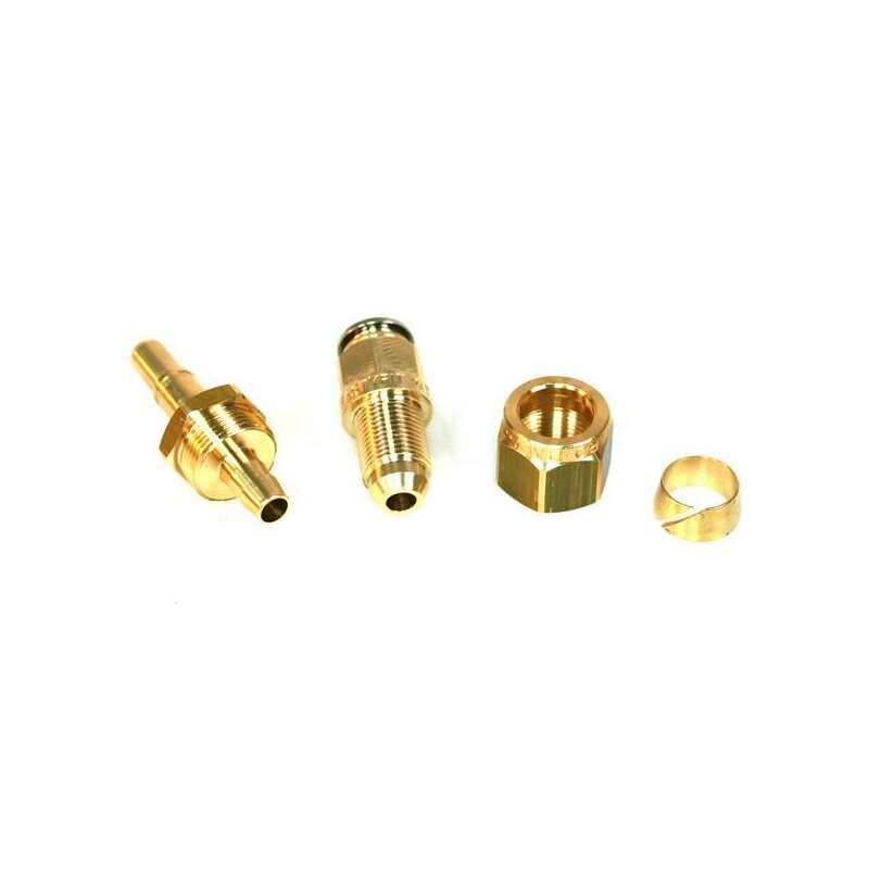 FARO FASTYFIT Fitting Set 8mm (Rohrstutzen, Überwurfmutter, Schneidring, Schnellverbinder)
