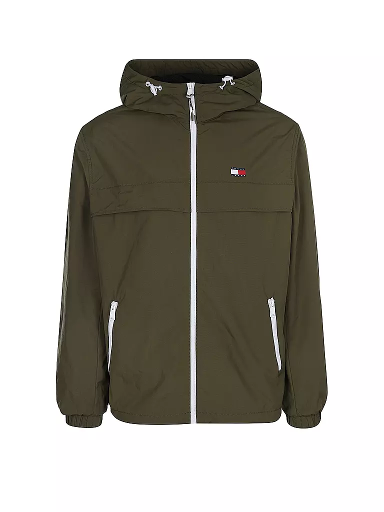 TOMMY JEANS Windbreaker CHICAGO olive