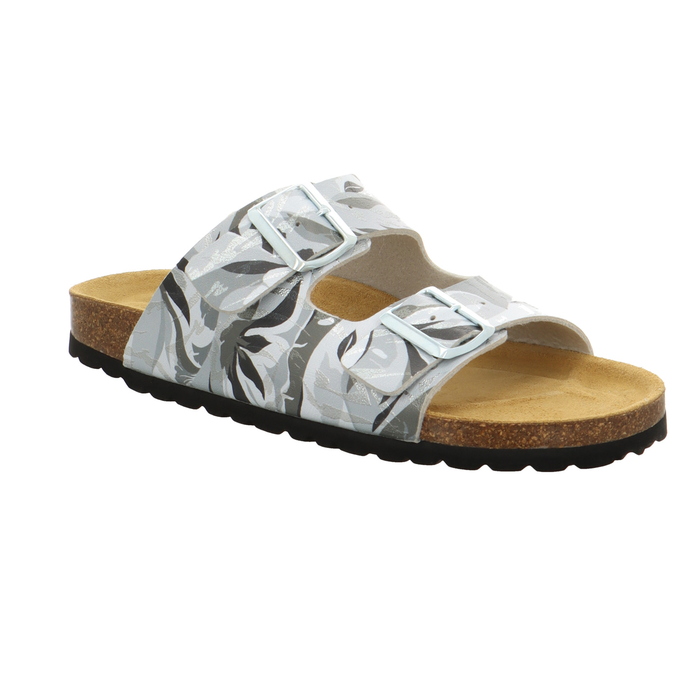 Pantolette grau