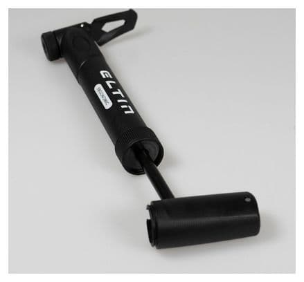 Gonfleur Mini Ergonomique Valve Réversible Noir