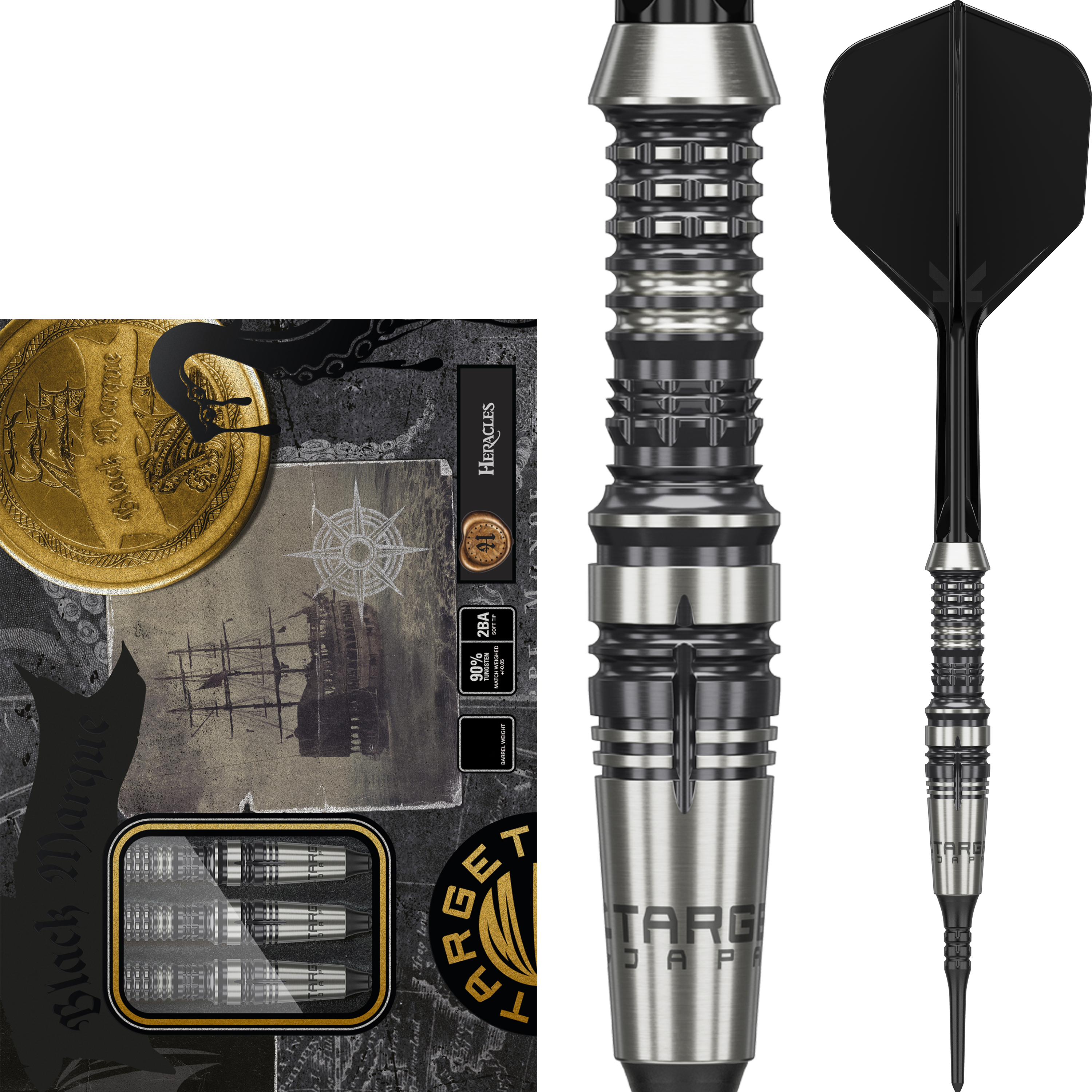 Target Japan - Black Marque Heracles - Softdart