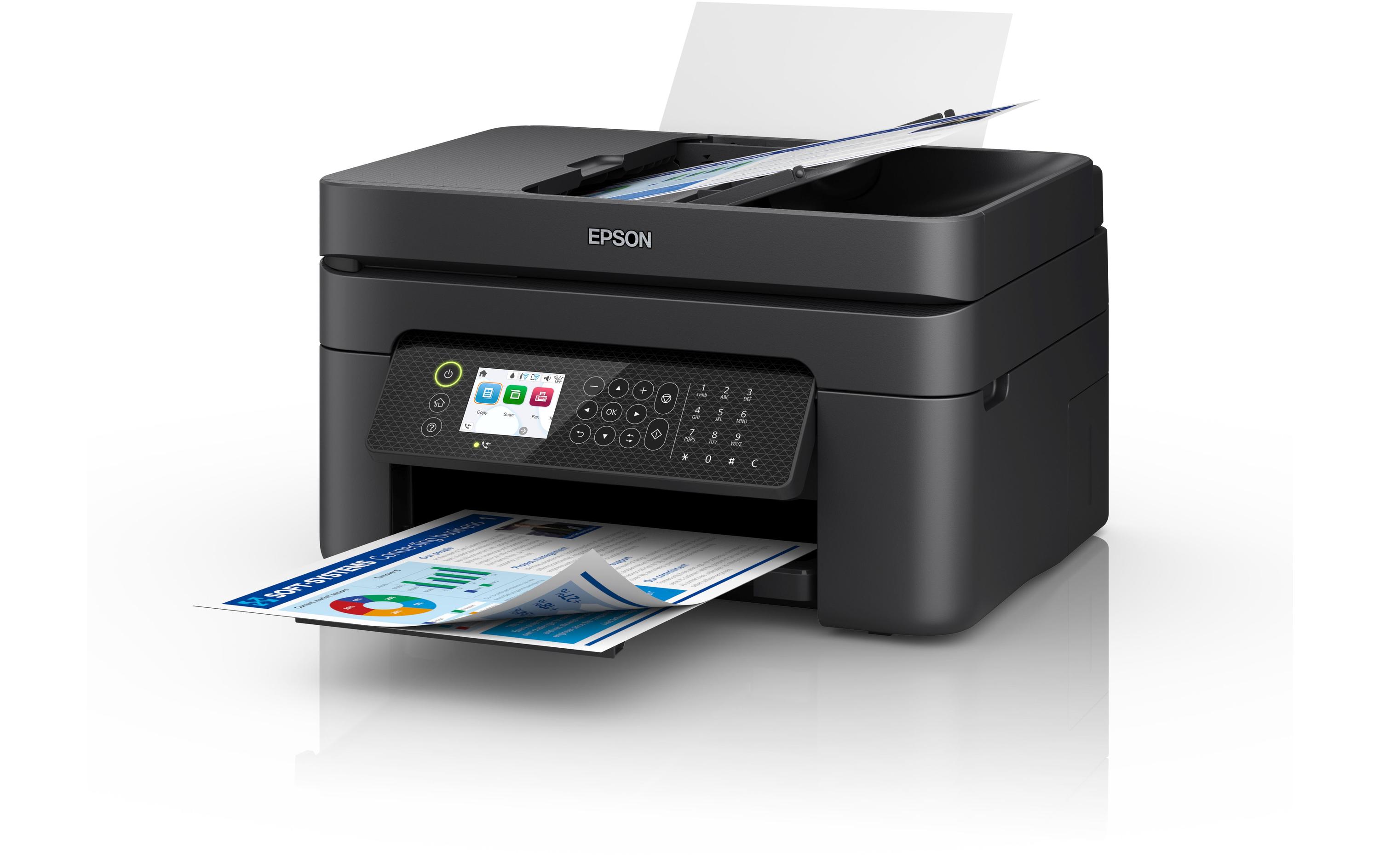 Multifunktionsdrucker WorkForce WF-2950DWF<br>WLAN-fähiger 4-in-1-Tintenstrahl-Multifunktionsdrucker