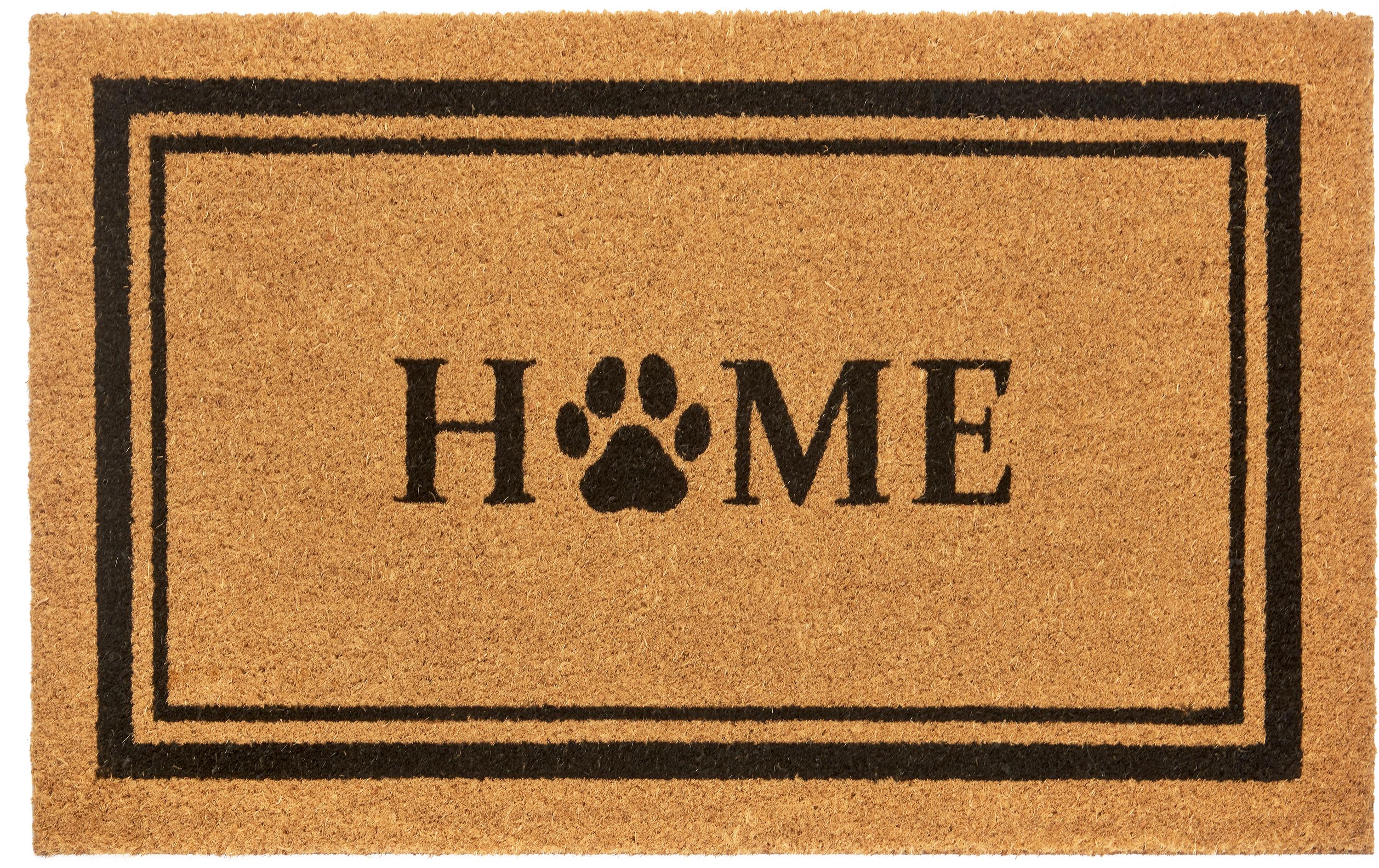 Fussmatte Pfoten Home 45 x 75 cmTürmatte
