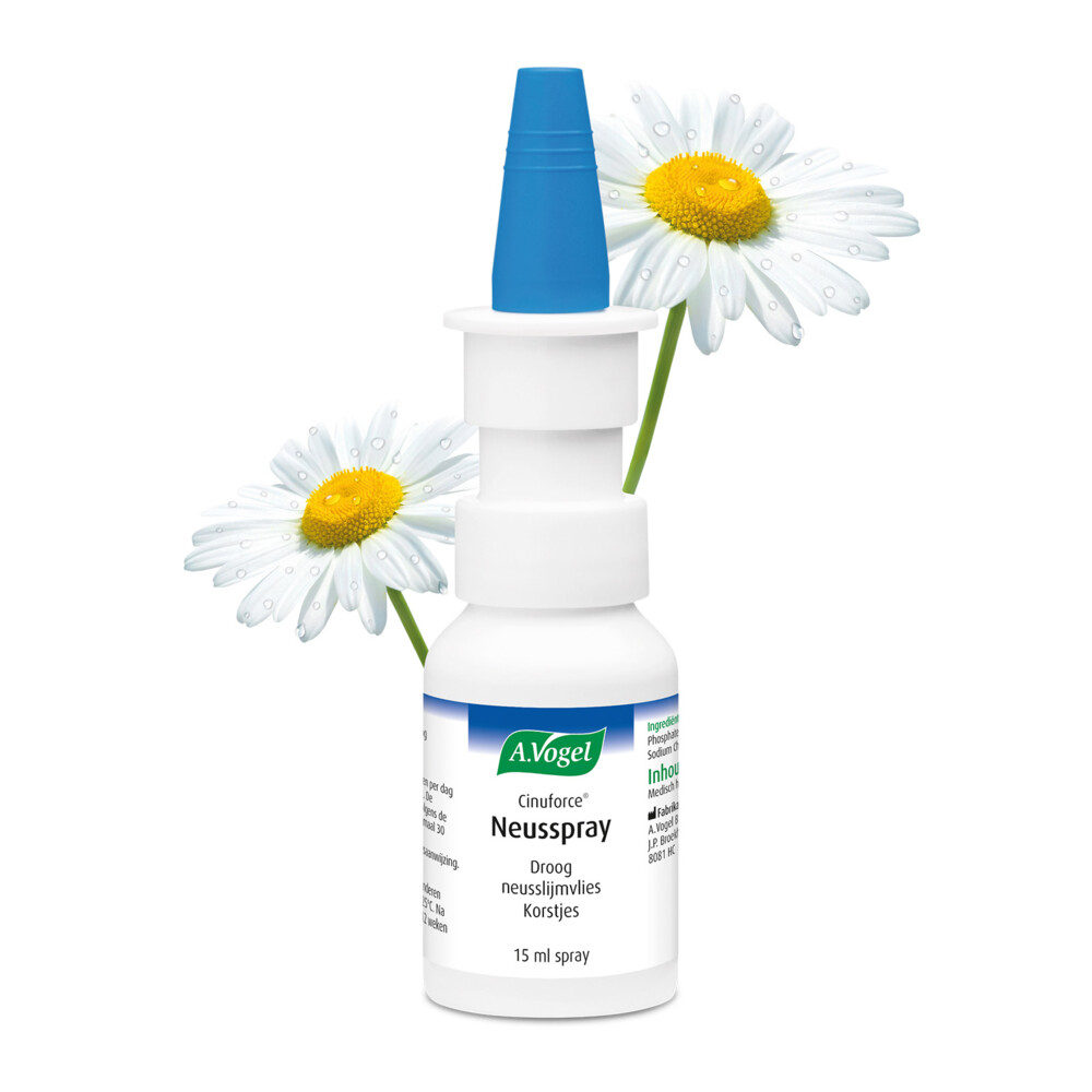 A.Vogel Cinuforce Neusspray Droog Neusslijmvlies Korstjes15 ml