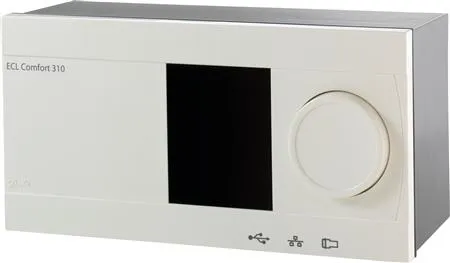 DANFOSS ECL COMFORT 310 regulator 24 volt uden bundpart