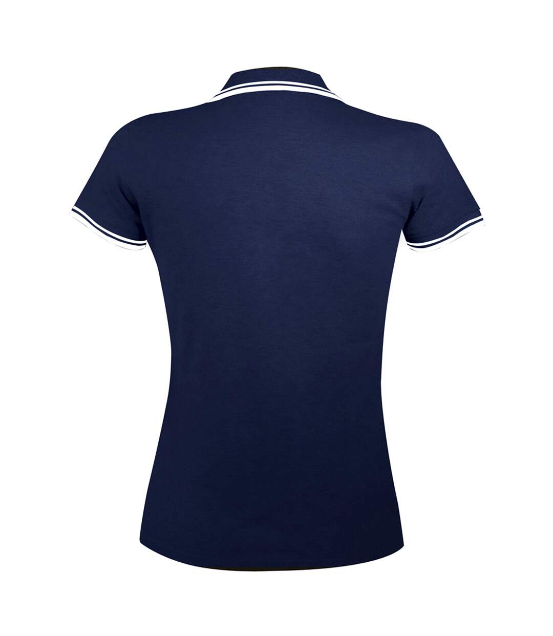 SOLS - Polo manches courtes PASADENA - Femme (Bleu marine/blanc) - UTPC2432